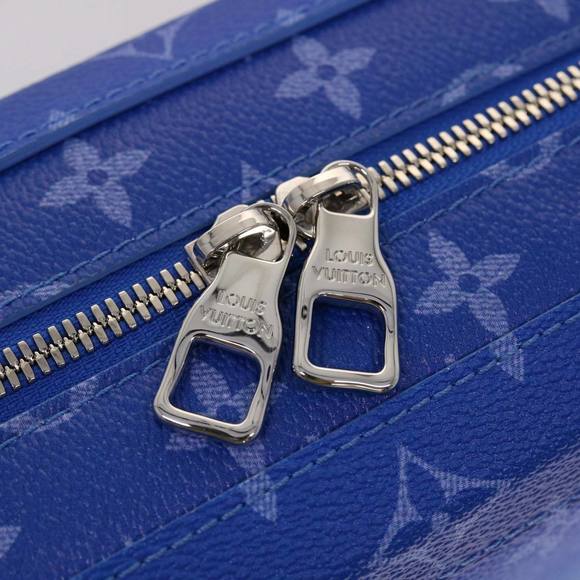 LOUIS VUITTON Monogram Clouds Soft Trunk Shoulder Bag Blue M45430 LV Auth 46350A - Picture 8 of 16